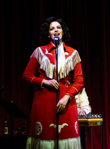 Cayman Ilika in Taproot's 2019 production of Always… Patsy Cline. Photo by Robert Wade.